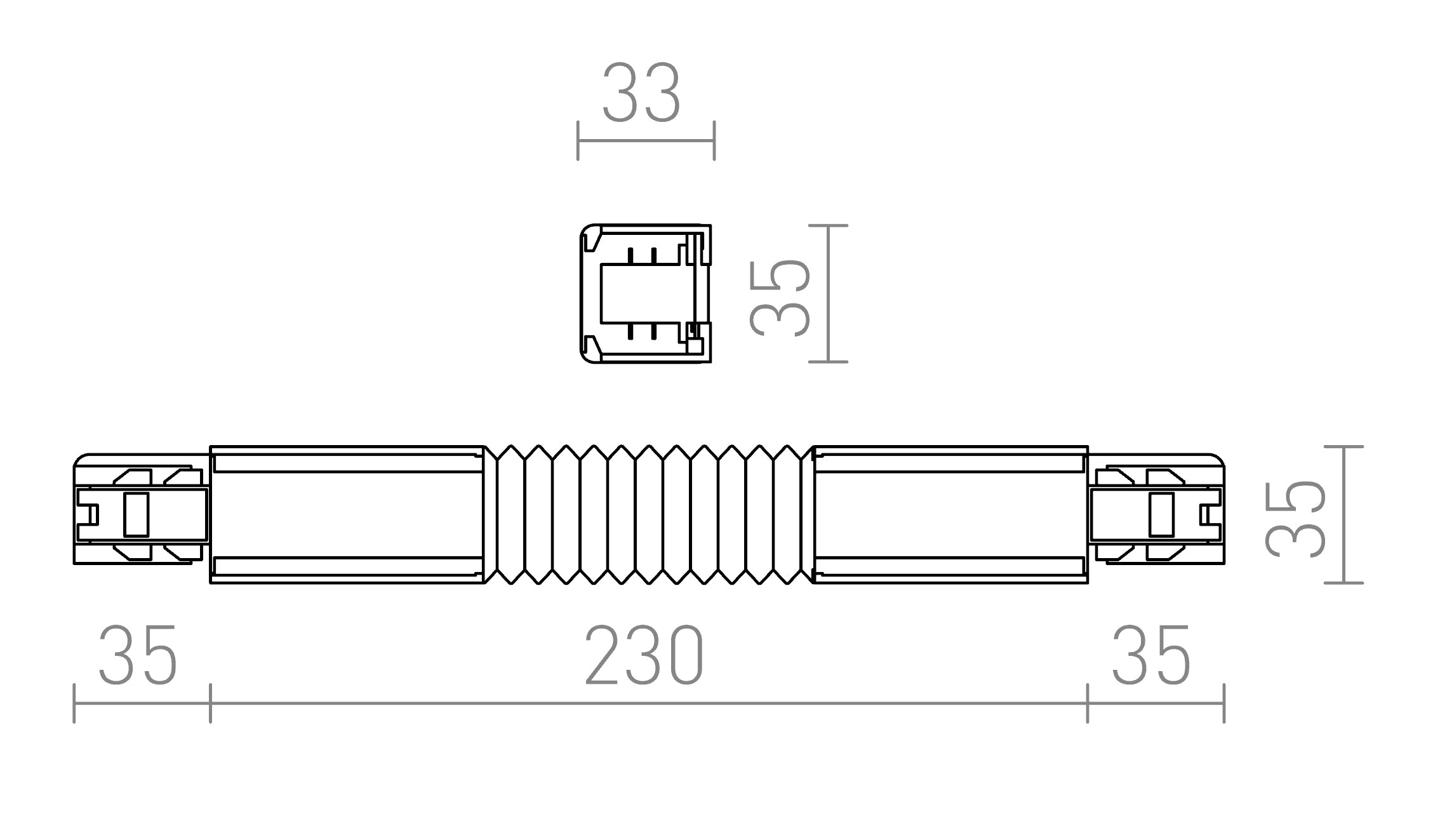 EUTRAC FLEXIBLE JOINT - Product sketch