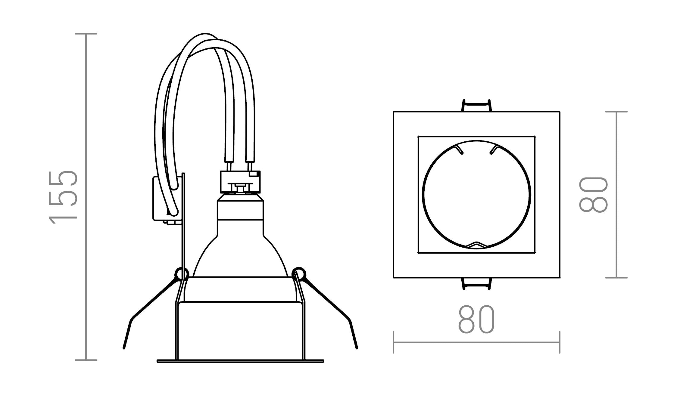 MERIKO GU5.3 - Product sketch