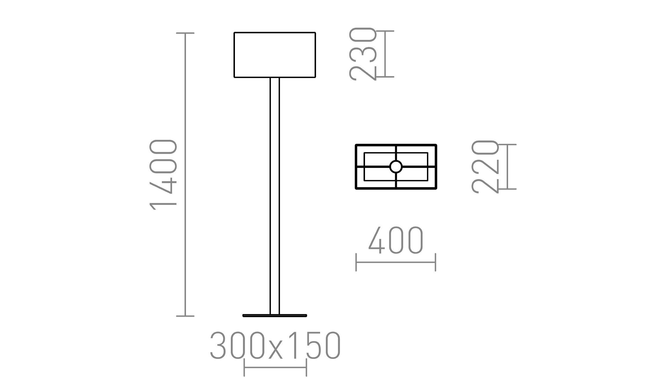 PLAZA FLOOR - Product sketch