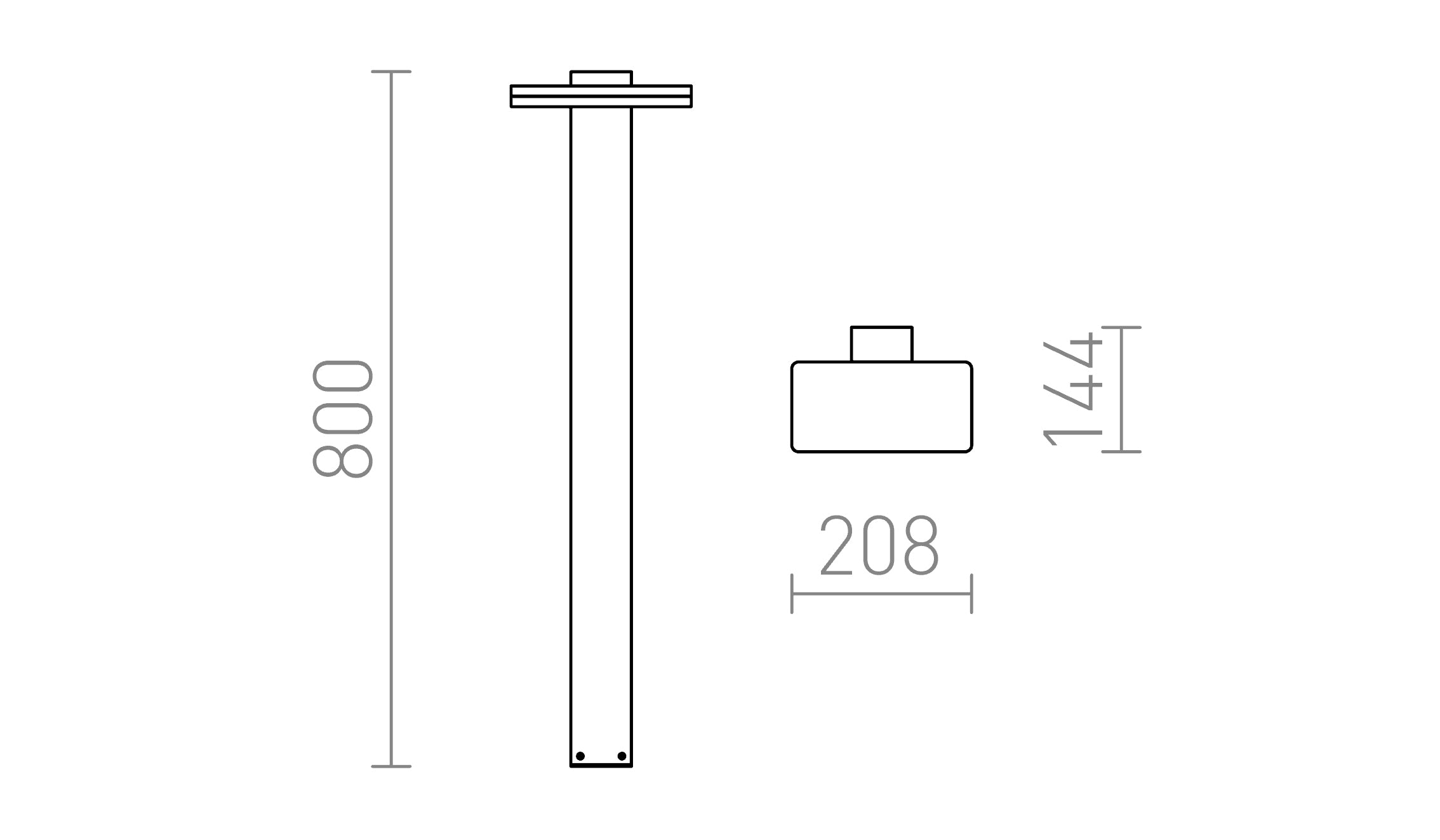 RINA BOLLARD - Product sketch