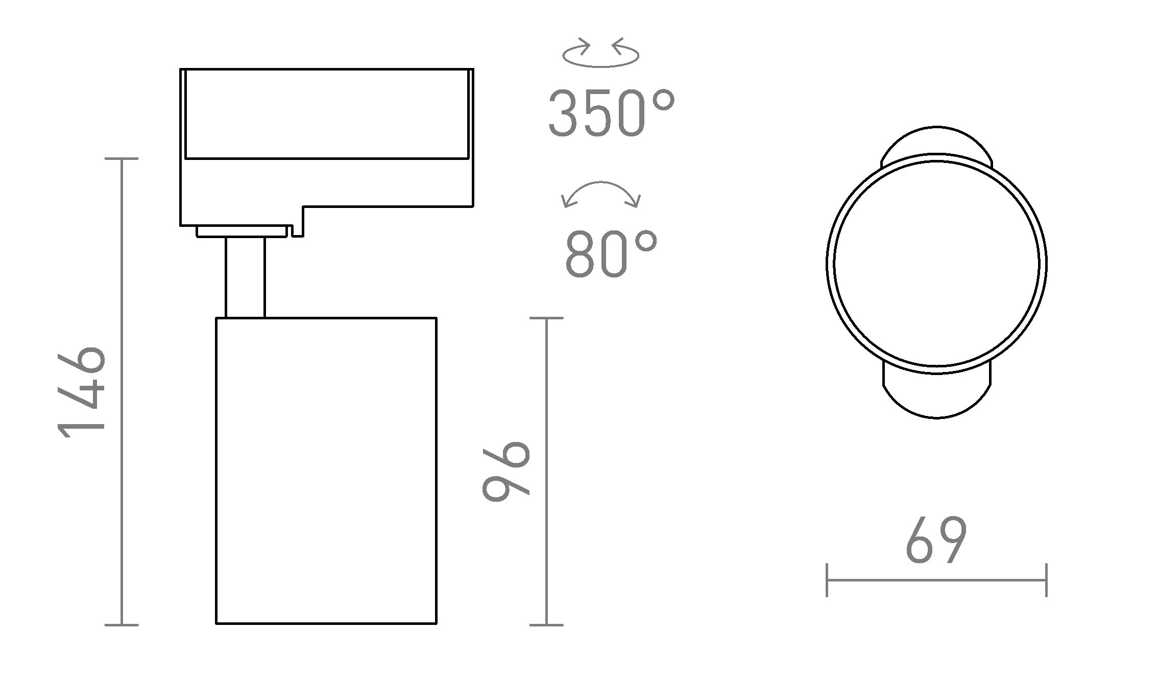 CONNOR FOR 3-CIRCUIT TRACKS - Product sketch