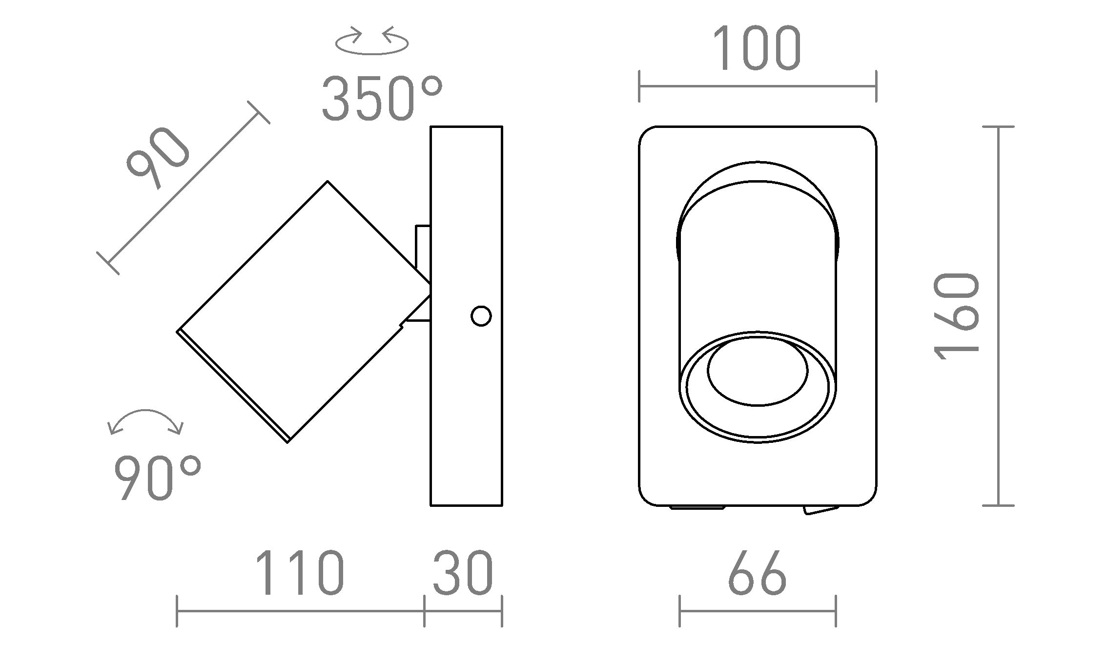 VOLTERA WALL - Product sketch