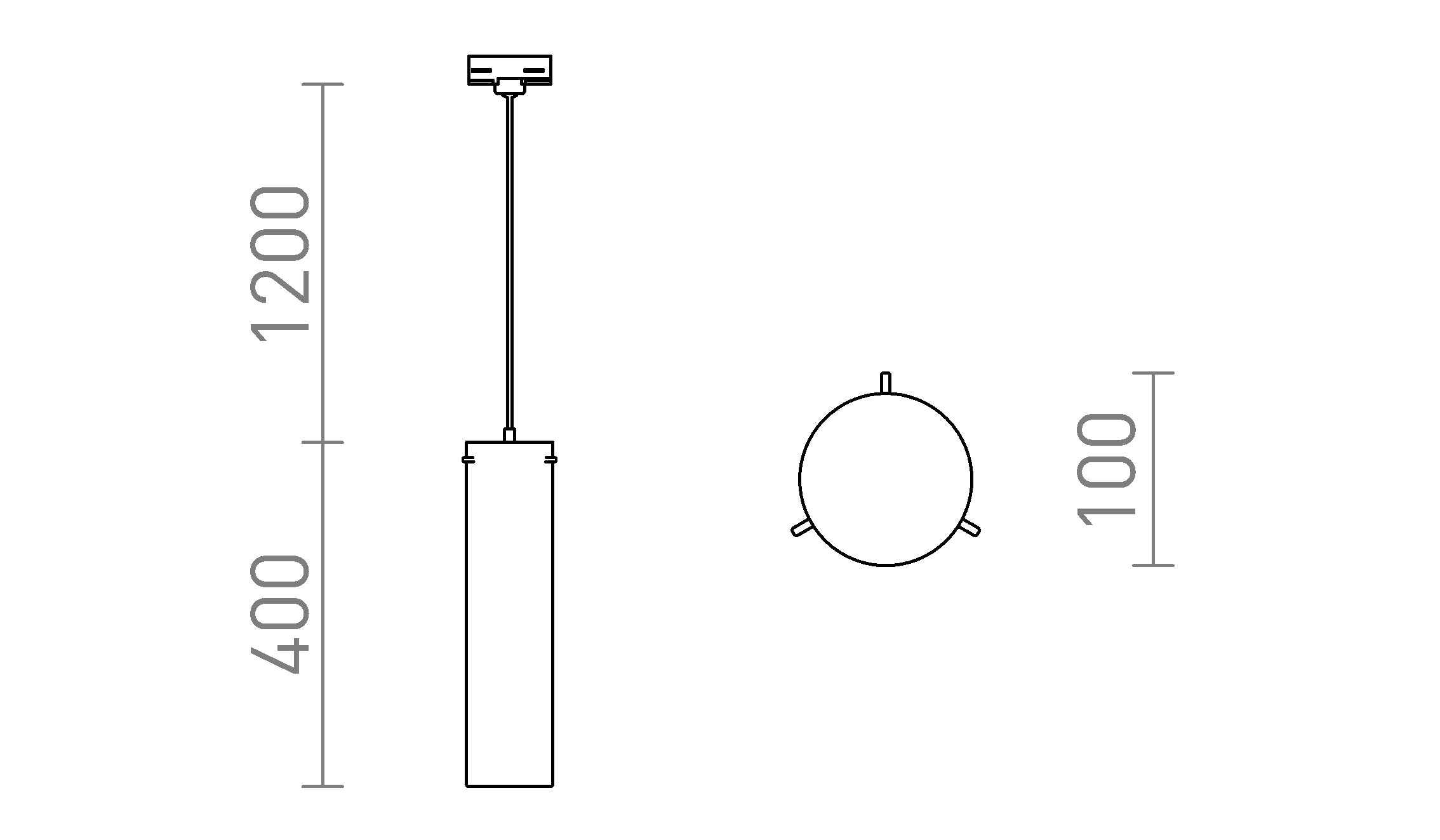 GARNISH FOR 3-CIRCUIT TRACKS - Product sketch