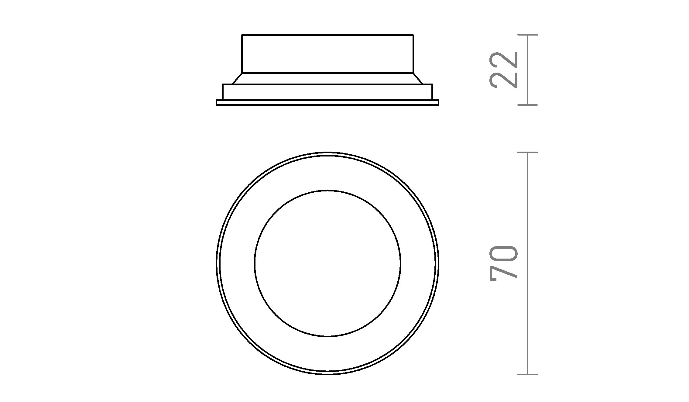 DARIO TRIM - Product sketch