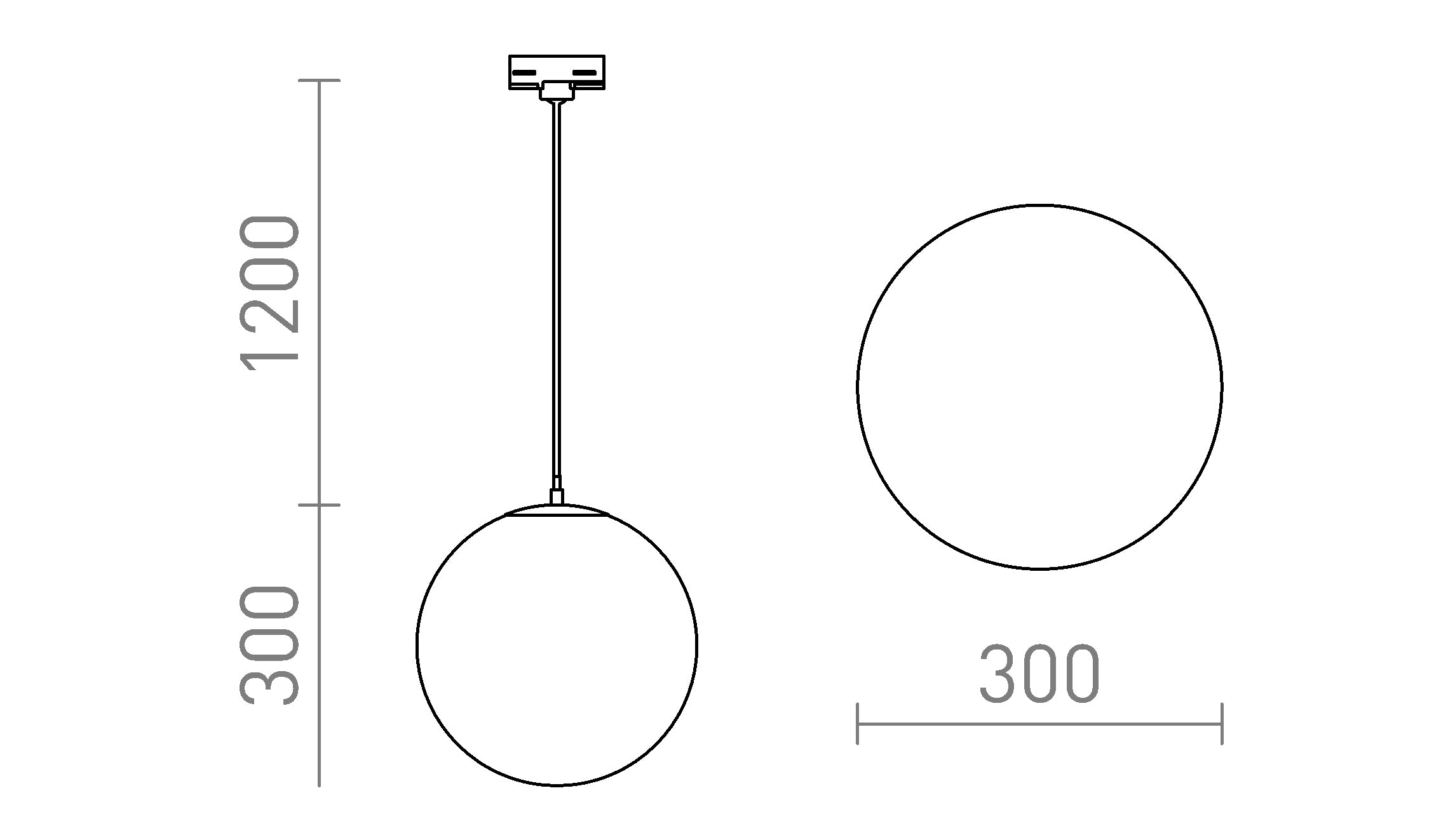 LUNA 30 FOR 3-CIRCUIT TRACKS - Product sketch
