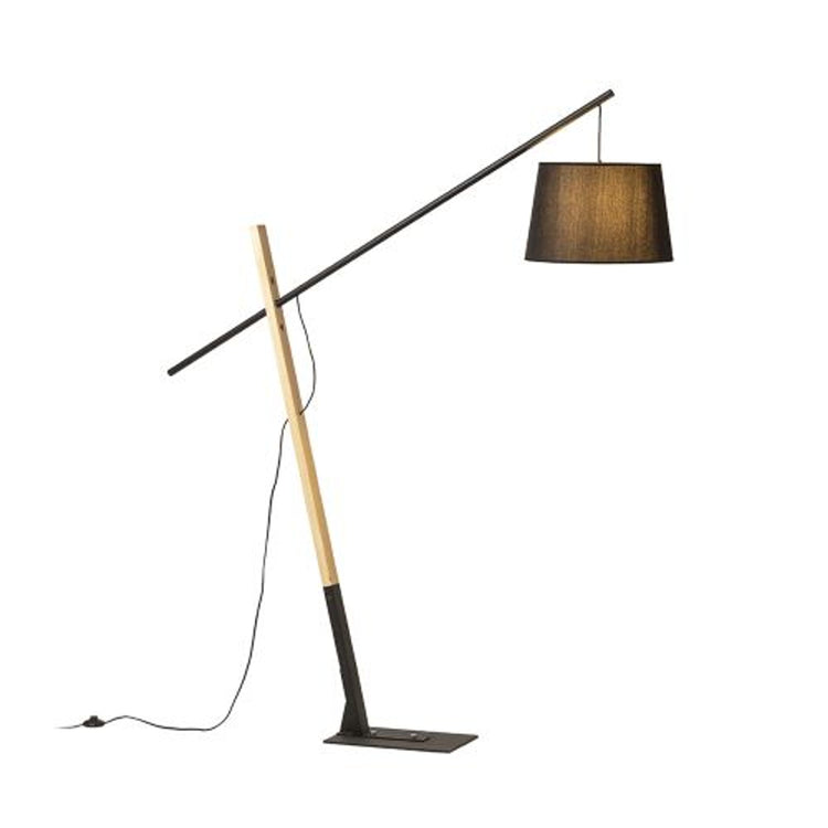 Wooden floor lamps