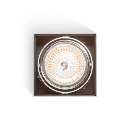 RENDL surface mounted lamp DEAN I   brushed aluminum 230V/12V G53 50W R10610 6