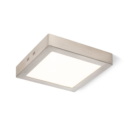 RENDL Outlet SLENDER SQ 22 surface mounted matt nickel 230V LED 18W 3000K R11285 1