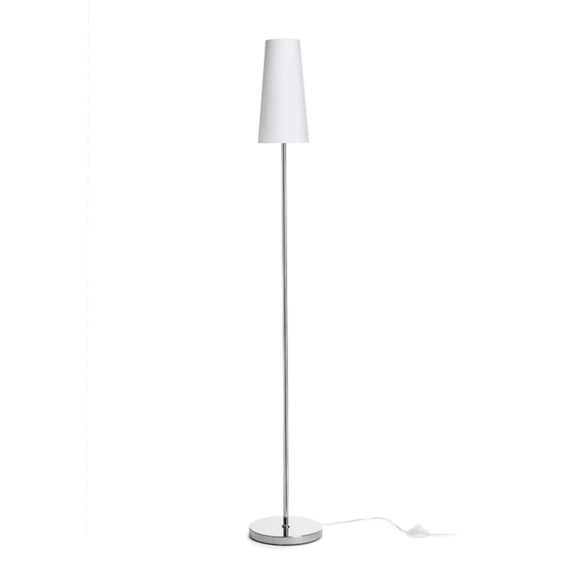 RENDL shades, shade bases, pendent sets CONNY 15/30 table shade Polycotton white/white PVC max. 23W R11496 3