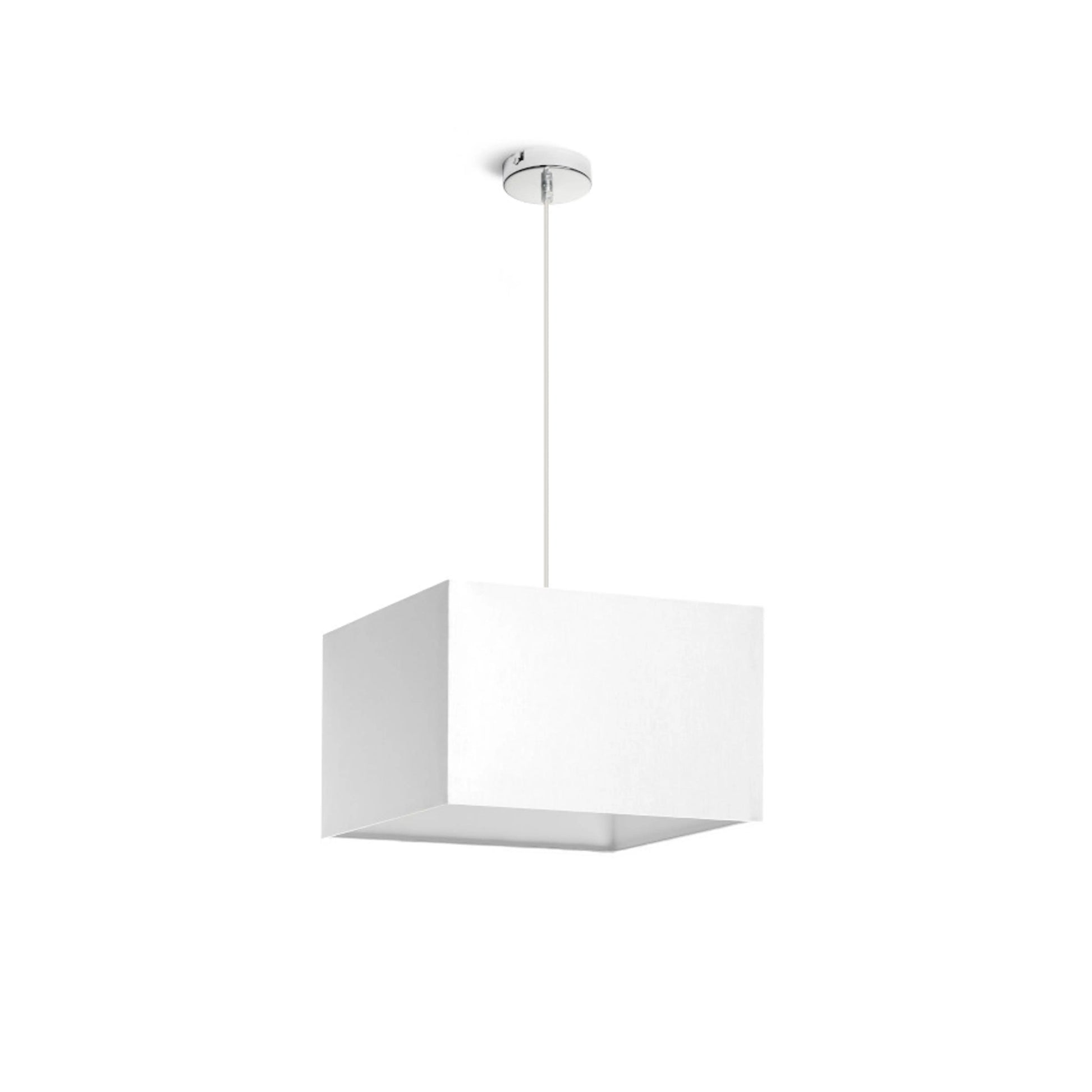 RENDL shades, shade bases, pendent sets TEMPO 30/19 shade Polycotton white/white PVC max. 23W R11506 3