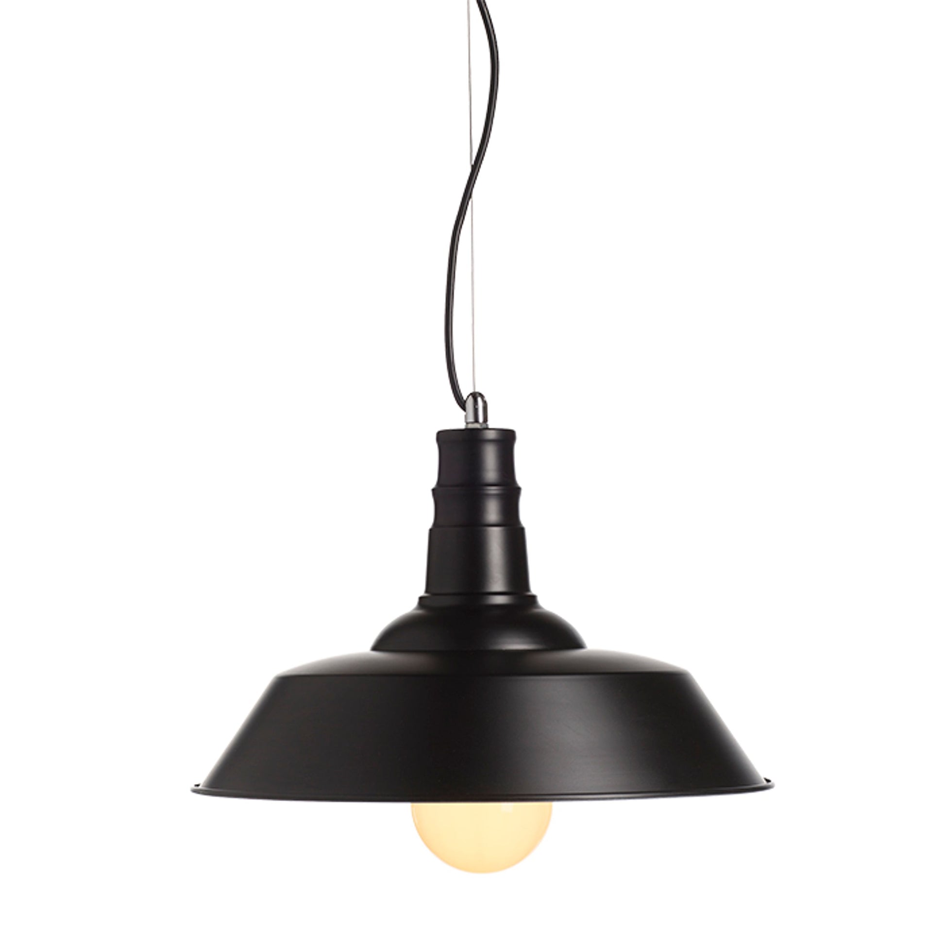 RENDL Outlet GOLDIE 36 pendant black/white  230V LED E27 30W R11688 3