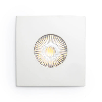 RENDL recessed light WATERBOY SQ  matt white  230V LED 10W 40° IP65  3000K R11728 2