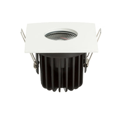 RENDL recessed light WATERBOY SQ  matt white  230V LED 10W 40° IP65  3000K R11728 4