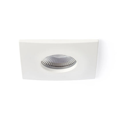 RENDL recessed light WATERBOY SQ  matt white  230V LED 10W 40° IP65  3000K R11728 6