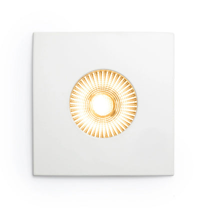 RENDL recessed light WATERBOY SQ  matt white  230V LED 10W 40° IP65  3000K R11728 7