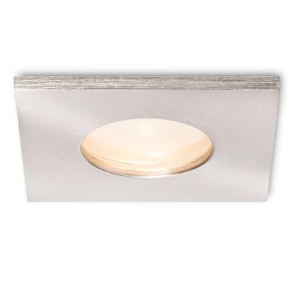 RENDL Outlet SPLASH SQ recessed  matt nickel 230V LED GU10 8W IP65 R11736 6