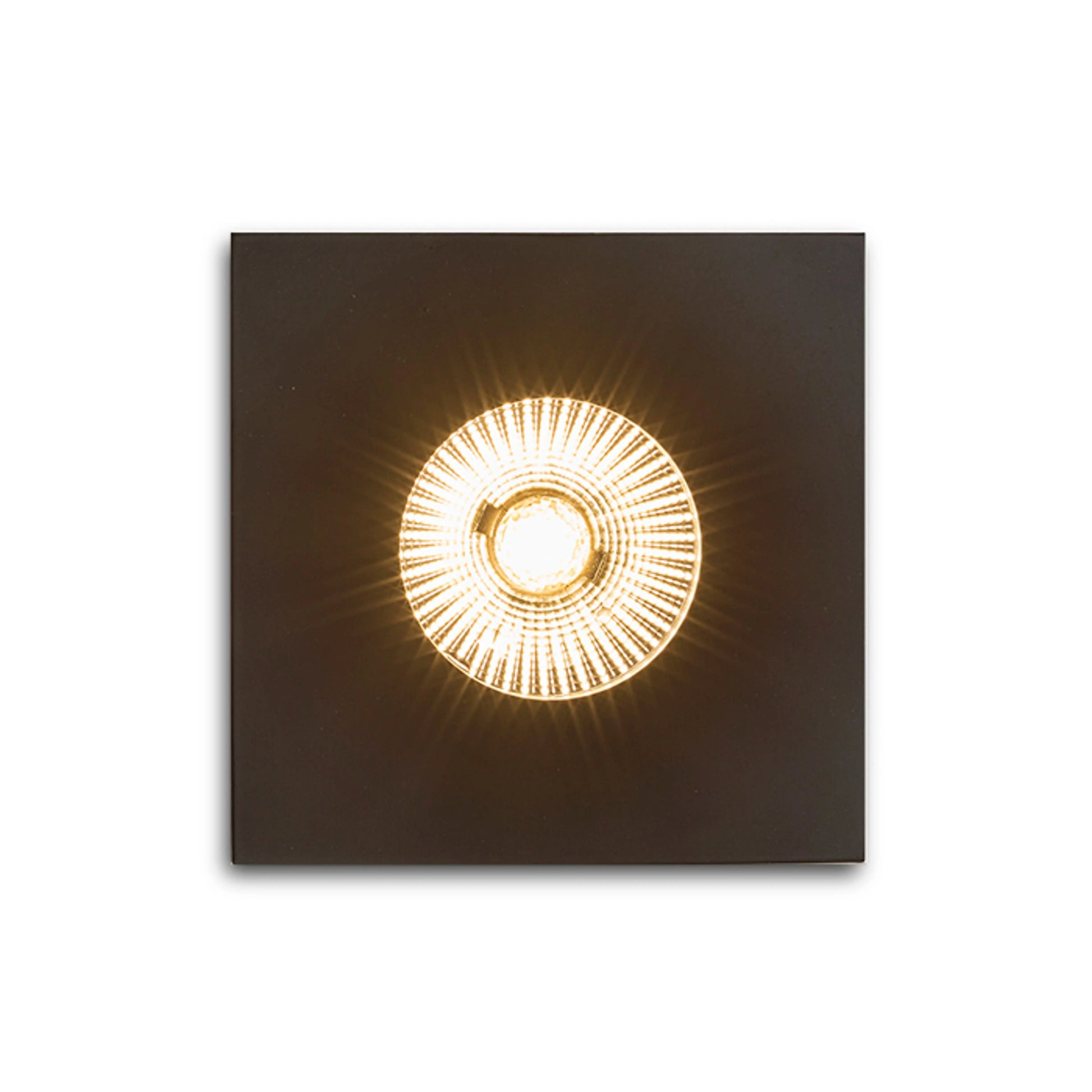 RENDL recessed light WATERBOY SQ  matt black  230V LED 10W 40° IP65  3000K R11741 8