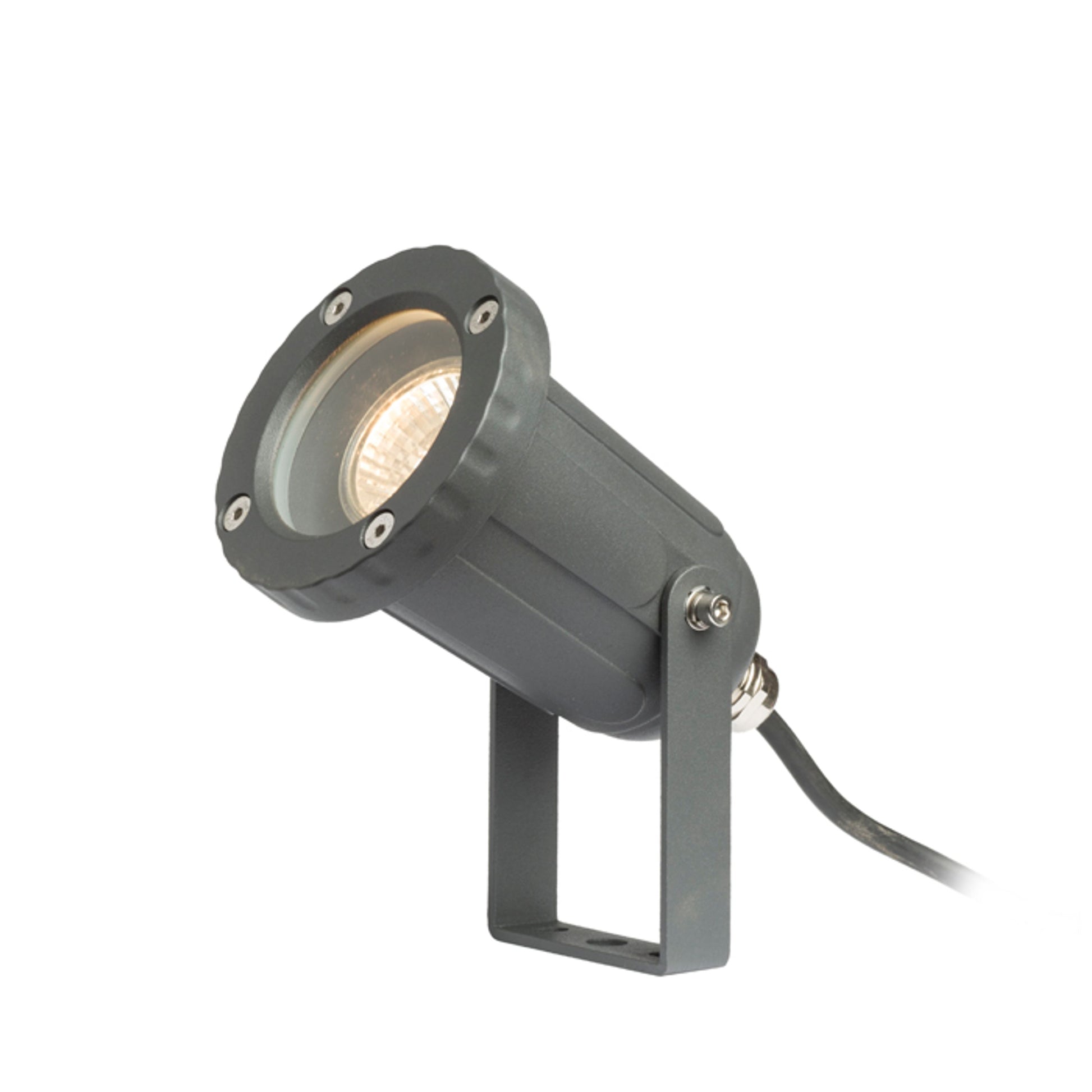 RENDL outdoor lamp HEAVY DUTY outdoor reflector anthracite grey  230V LED GU10 12W IP65 R11948 1