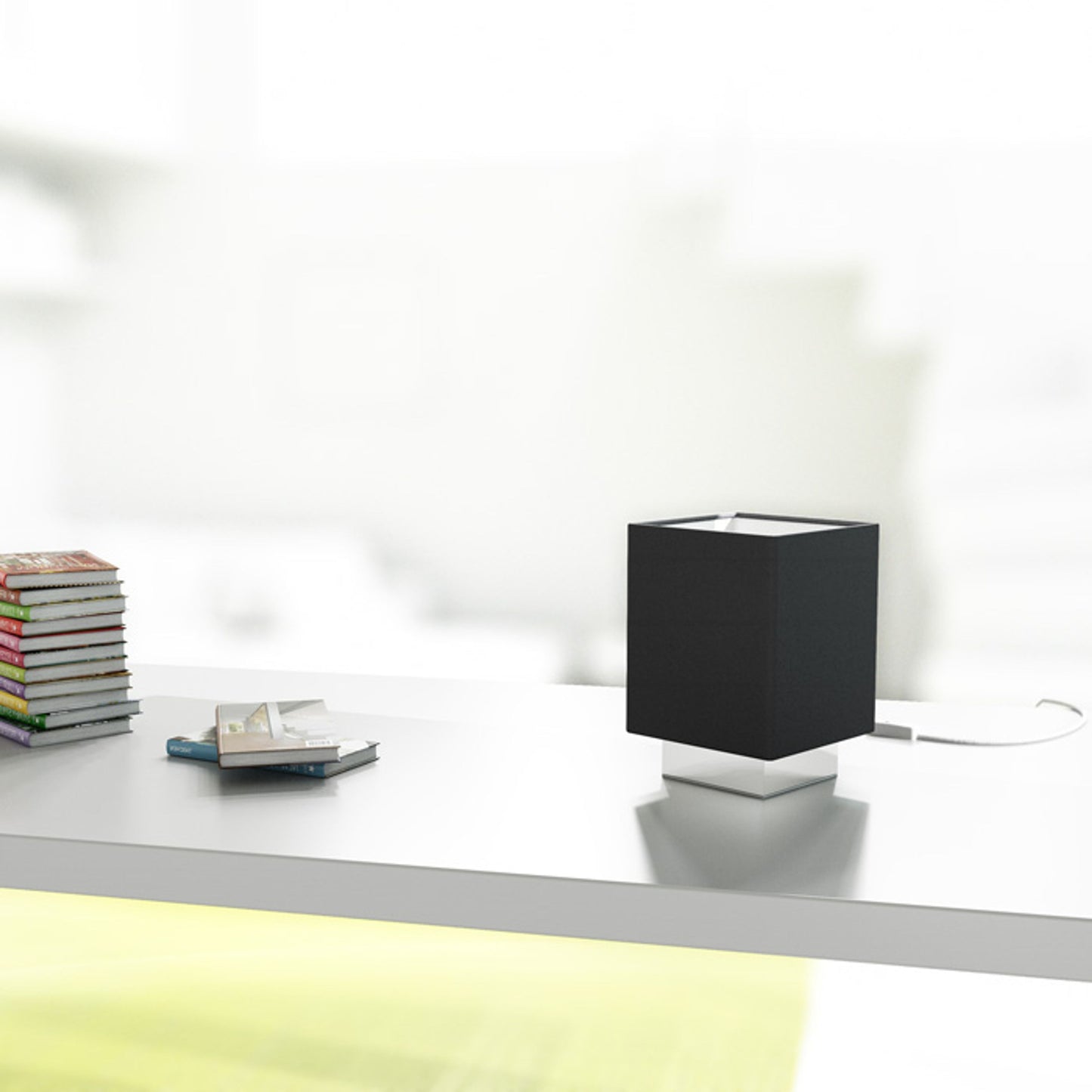 RENDL Outlet MONACO table black chrome 230V LED E27 15W R12040 5