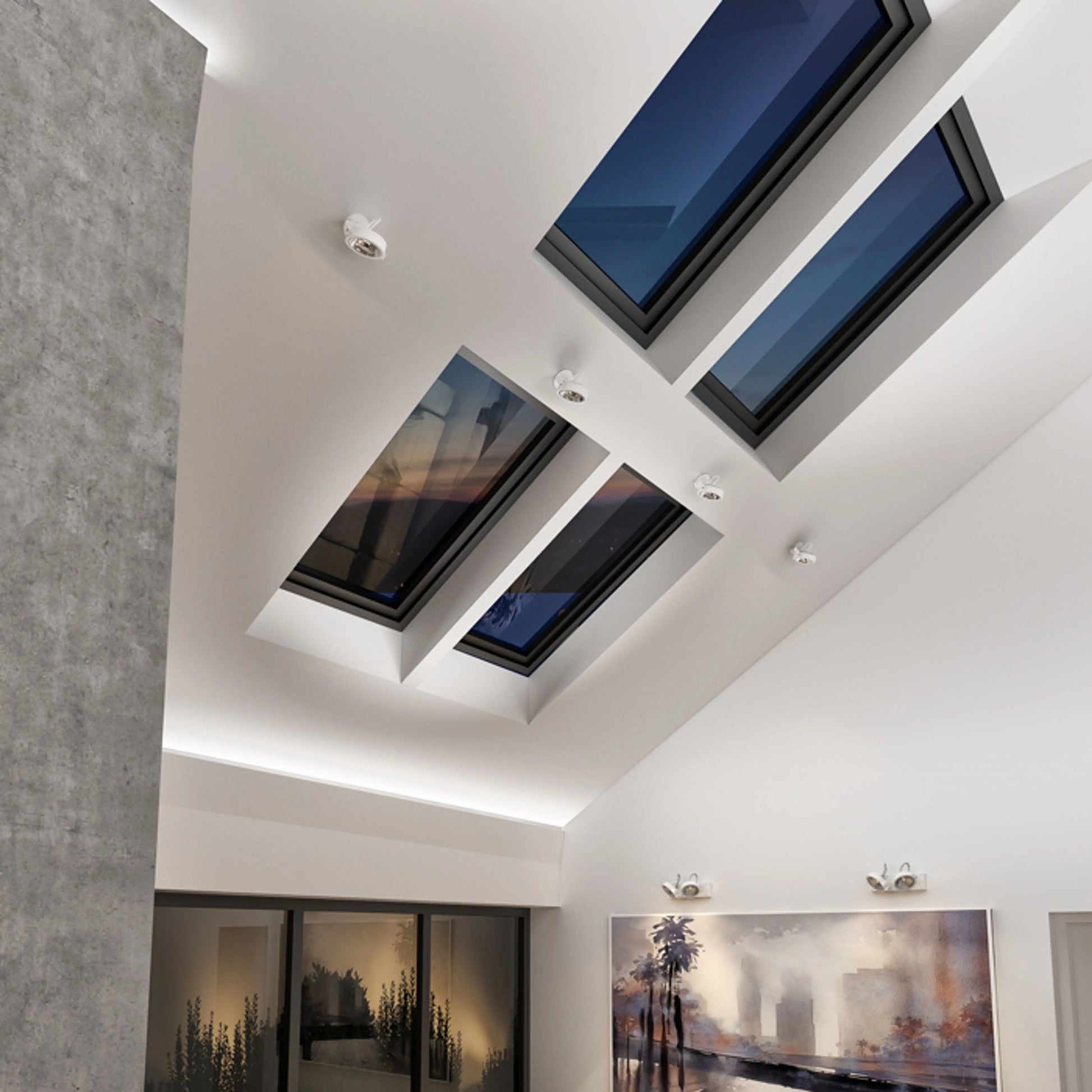 RENDL spotlight KELLY LED DIMM semi-recessed white 230V LED 12W 24° 3000K R12637 8