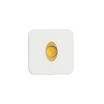 RENDL recessed light RIO SQ O recessed white 230V LED 3W 22° 3000K R12655 1