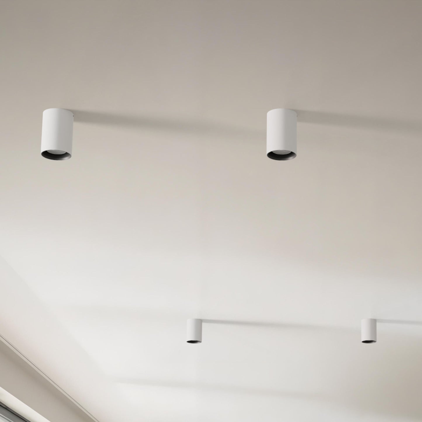 RENDL surface mounted lamp VADE R  white/black  230V LED GU10 8W R12669 4