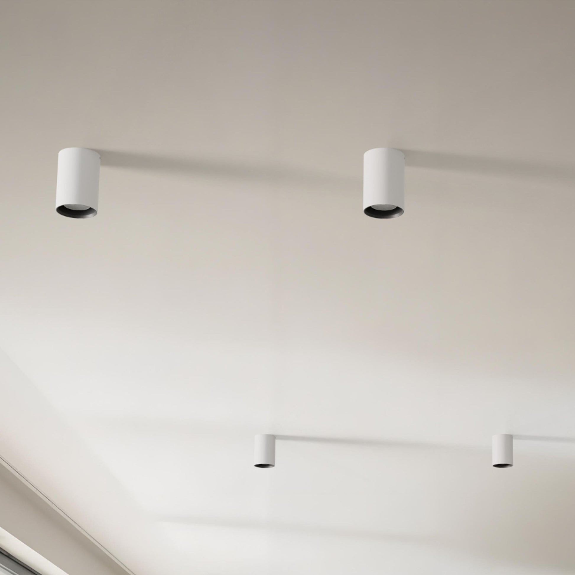 RENDL surface mounted lamp VADE R  white/black  230V LED GU10 8W R12669 4