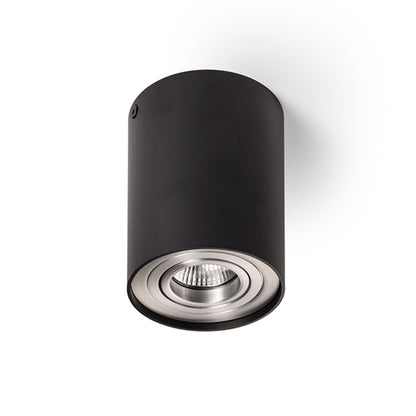 RENDL Outlet MILANO I ceiling matt black brushed aluminum 230V GU10 35W R12681 2