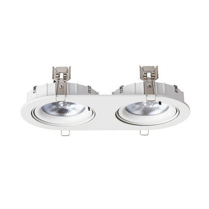 RENDL recessed light ZIZI II recessed white  230V LED G53 15W R12696 2