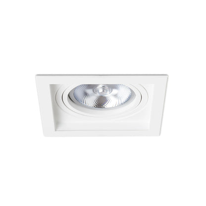RENDL recessed light GRANADA SQ  white  230V LED G53 15W R12707 11