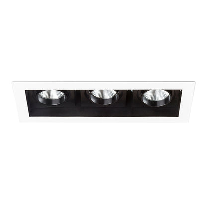 RENDL recessed light BONDY III recessed white 230V LED 3x7W 24° 3000K R12858 7