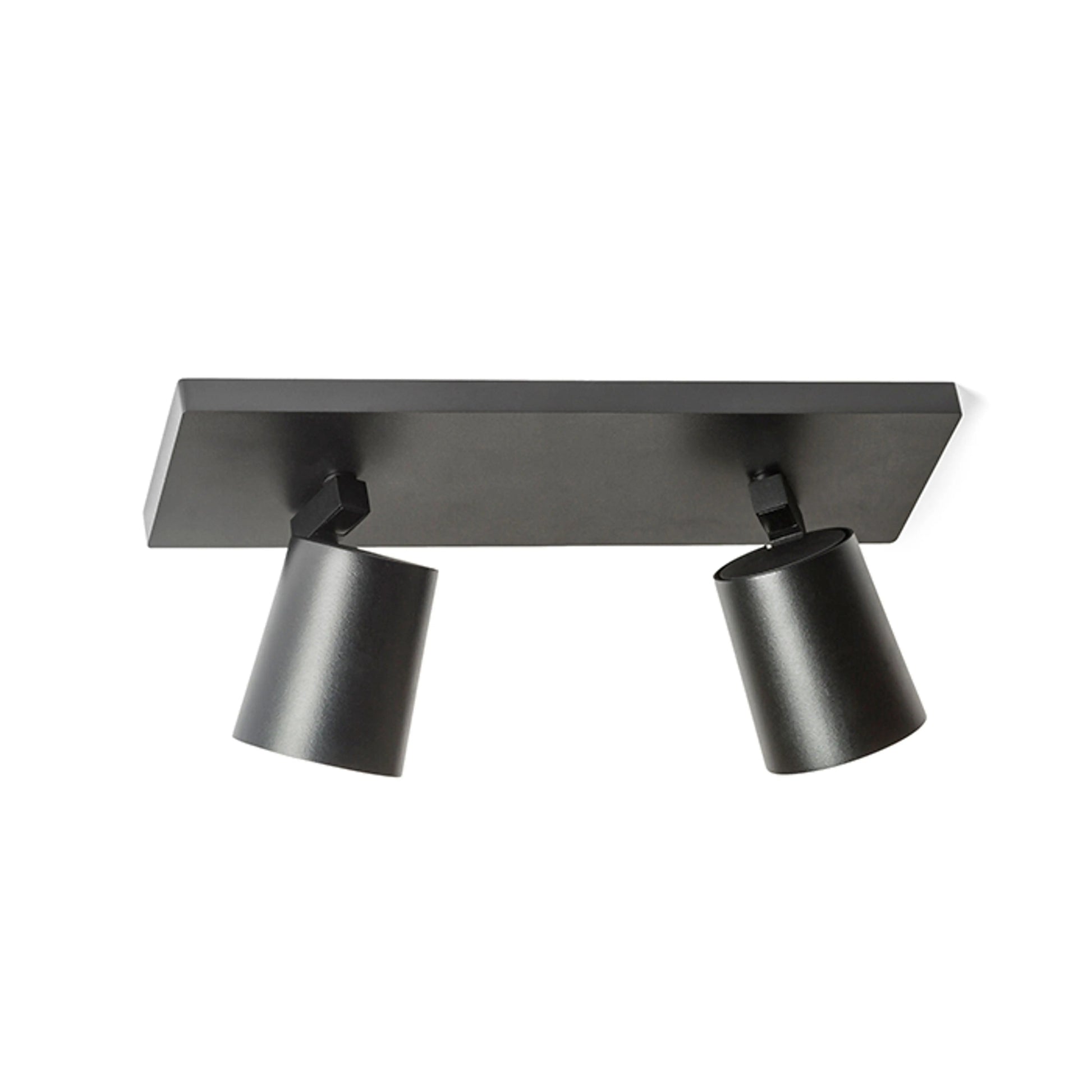 RENDL spotlight KENNY II surface mounted black/gold  230V LED GU10 2x8W R12917 3