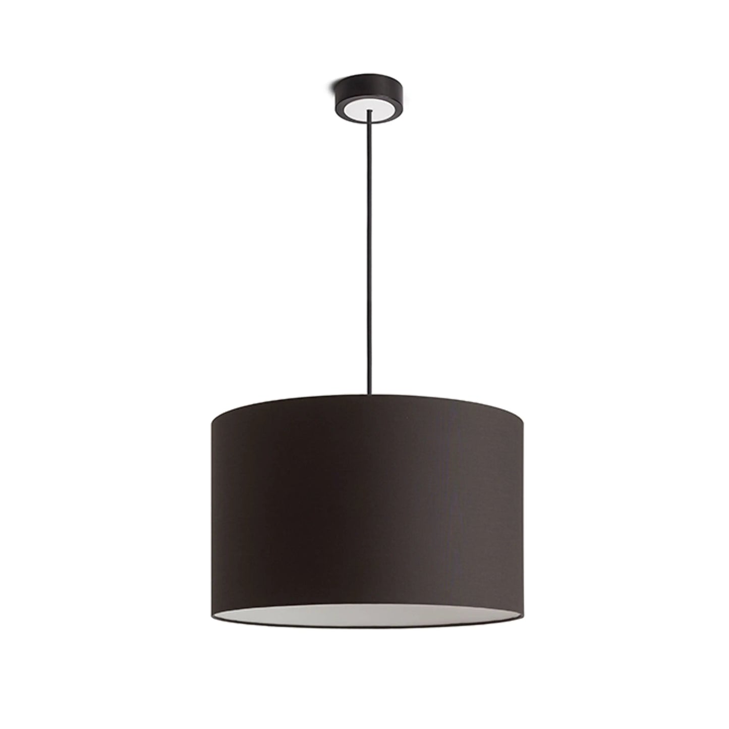 RENDL shades, shade bases, pendent sets RON 40/25 shade Polycotton black/white PVC max. 23W R13050 4