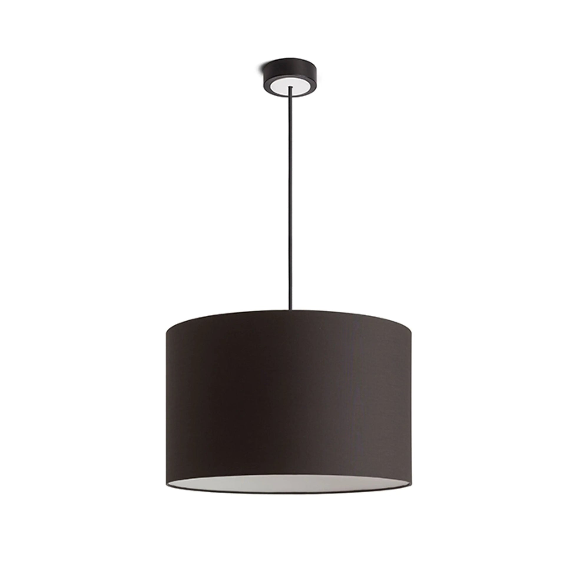 RENDL shades, shade bases, pendent sets RON 40/25 shade Polycotton black/white PVC max. 23W R13050 4