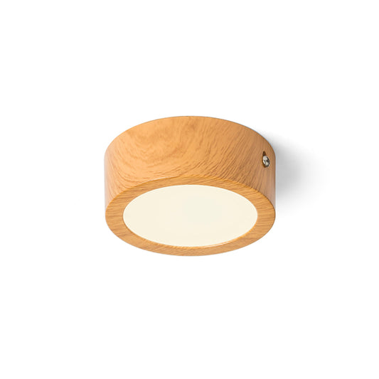 RENDL surface mounted lamp HUE R 9 DIMM ceiling imitation beech 230V LED 6W 3000K R13141 1