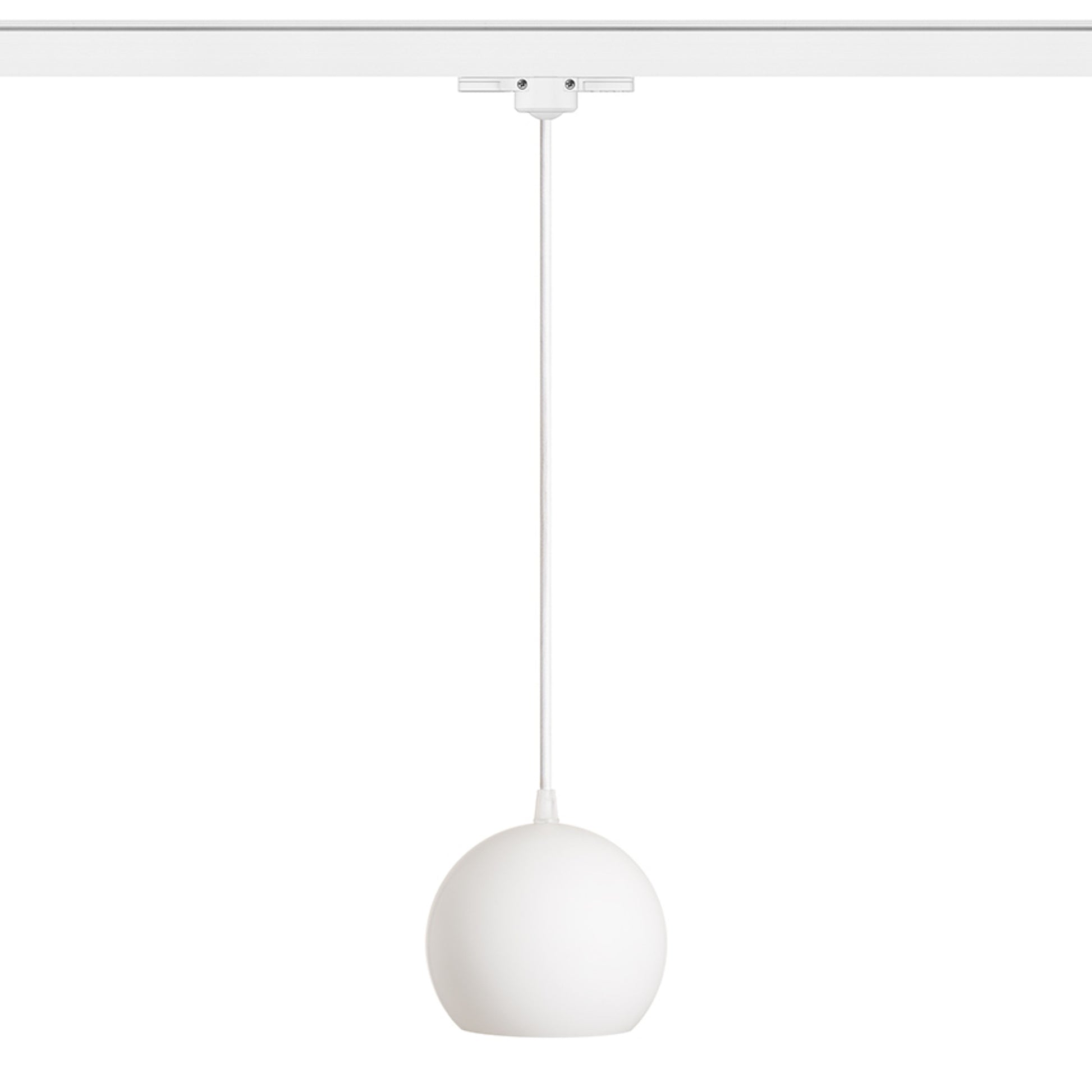 RENDL 3-circuit track system COPA for 3-circuit tracks  opal-colored glass 230V LED E27 11W R13207 2