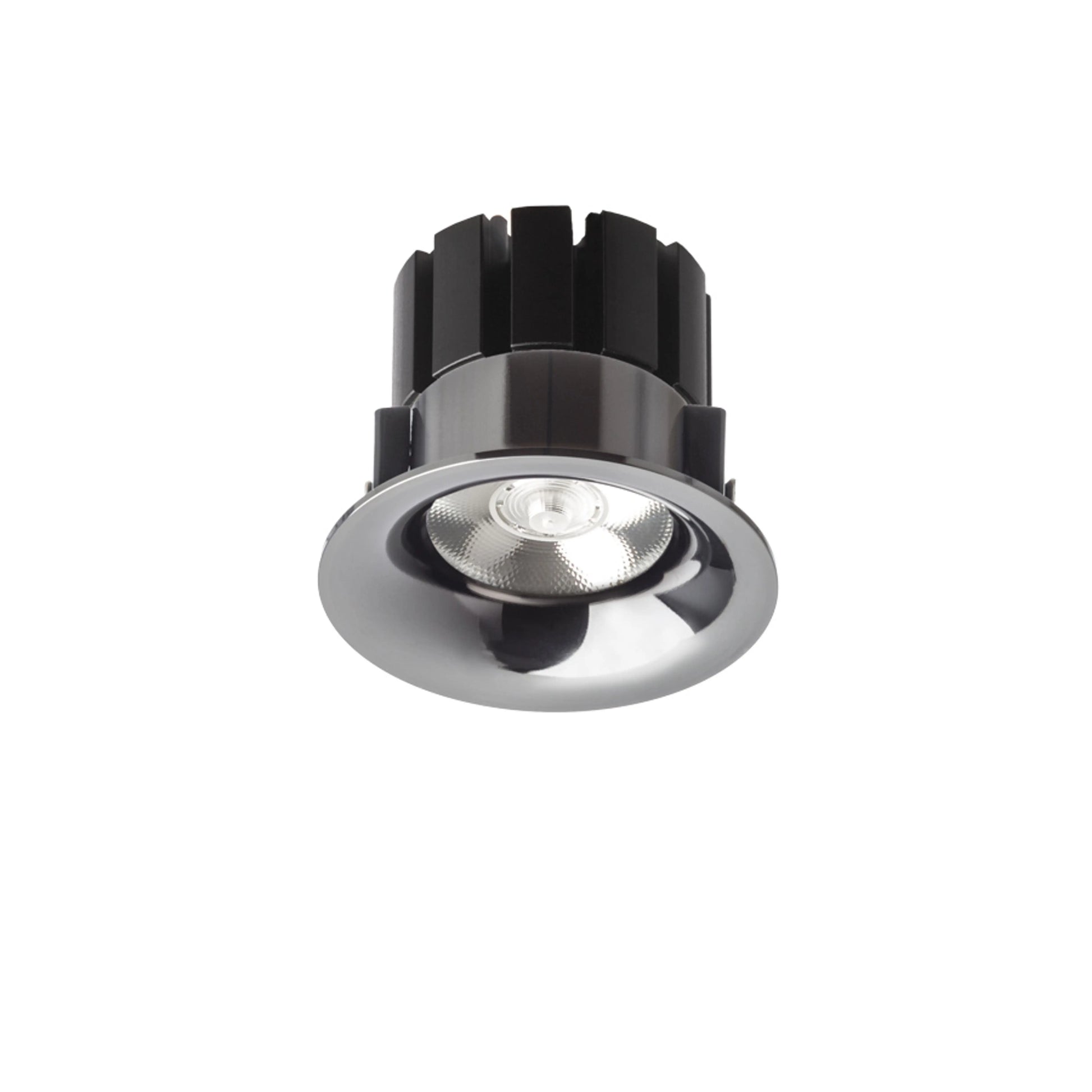 RENDL recessed light SHARM BASE recessed black chrome 230V LED 10W 24° 3000K R13227  2