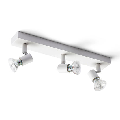 RENDL spotlight TRICA III wall white  230V GU10 3x25W R13375 3