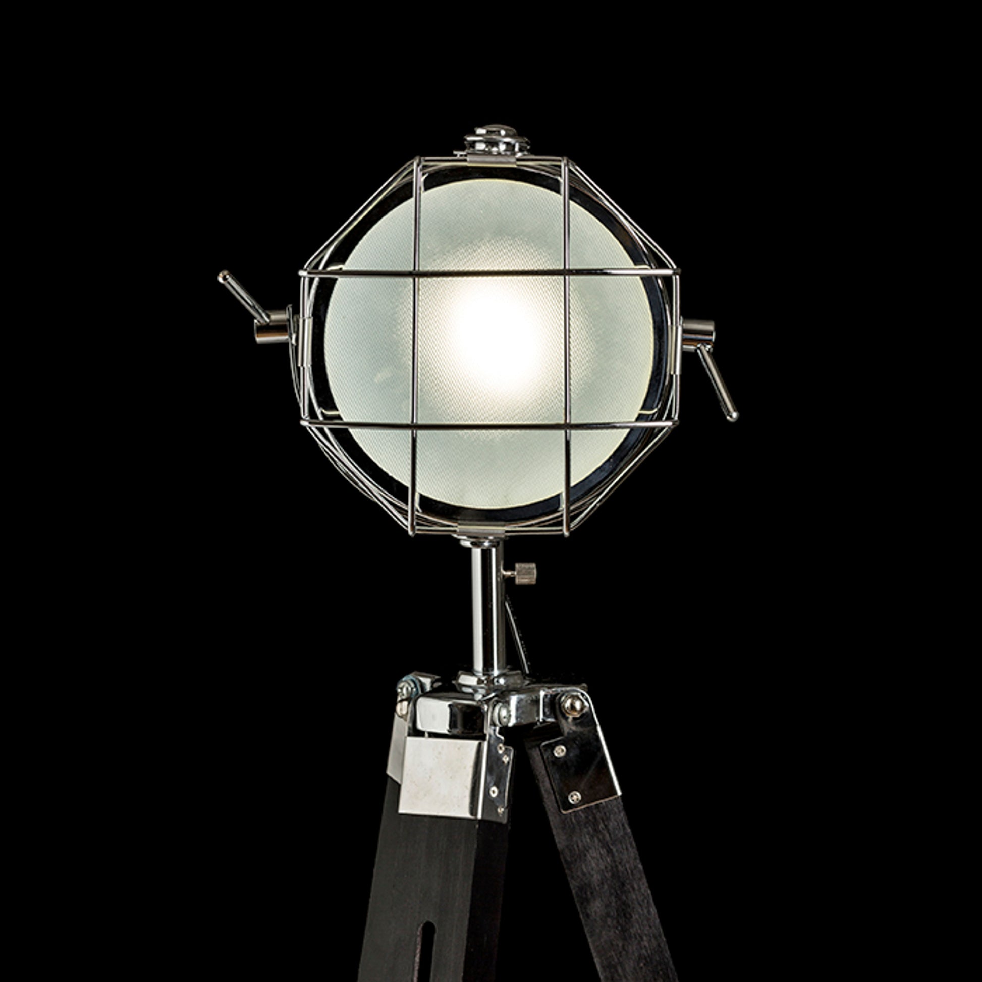 RENDL floor lamp NAUTIC floor black chrome 230V LED E27 15W R13394 4