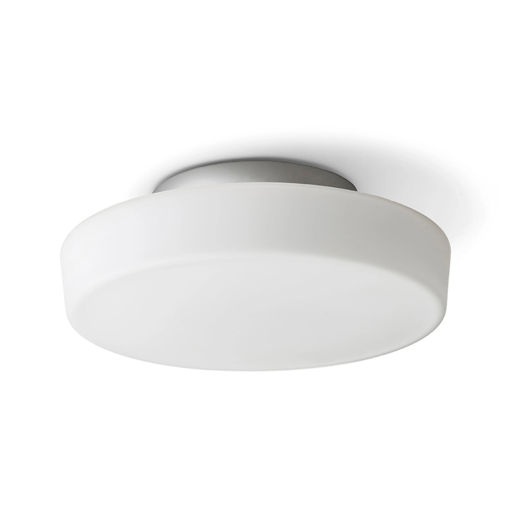 RENDL surface mounted lamp ZARA LED 26 ceiling  opal-colored glass/chrome 230V LED 12W IP44  3000K R13686 1