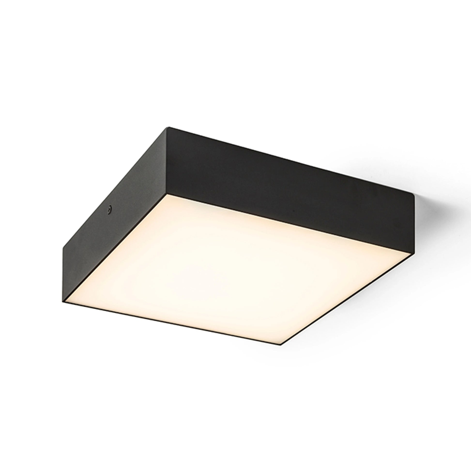 RENDL surface mounted lamp LARISA SQ 22 DIMM ceiling black 230V LED 20W 3000K R13939 2