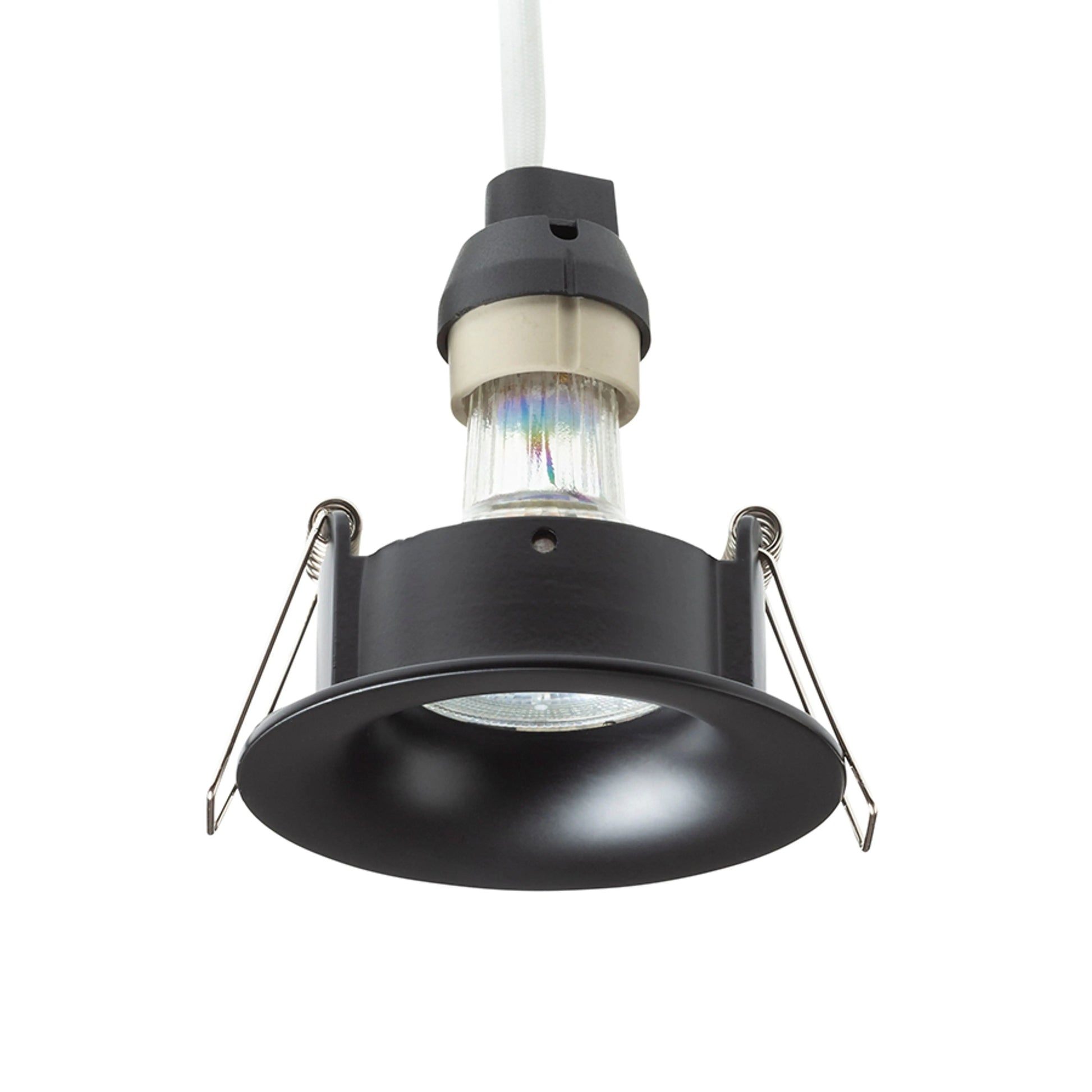 RENDL recessed light ISLA recessed black  230V LED GU10 7W IP65 R14101 3