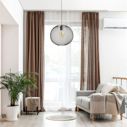 RENDL pendant lamp COSIR 34 pendant black 230V LED E27 15W R14106 5