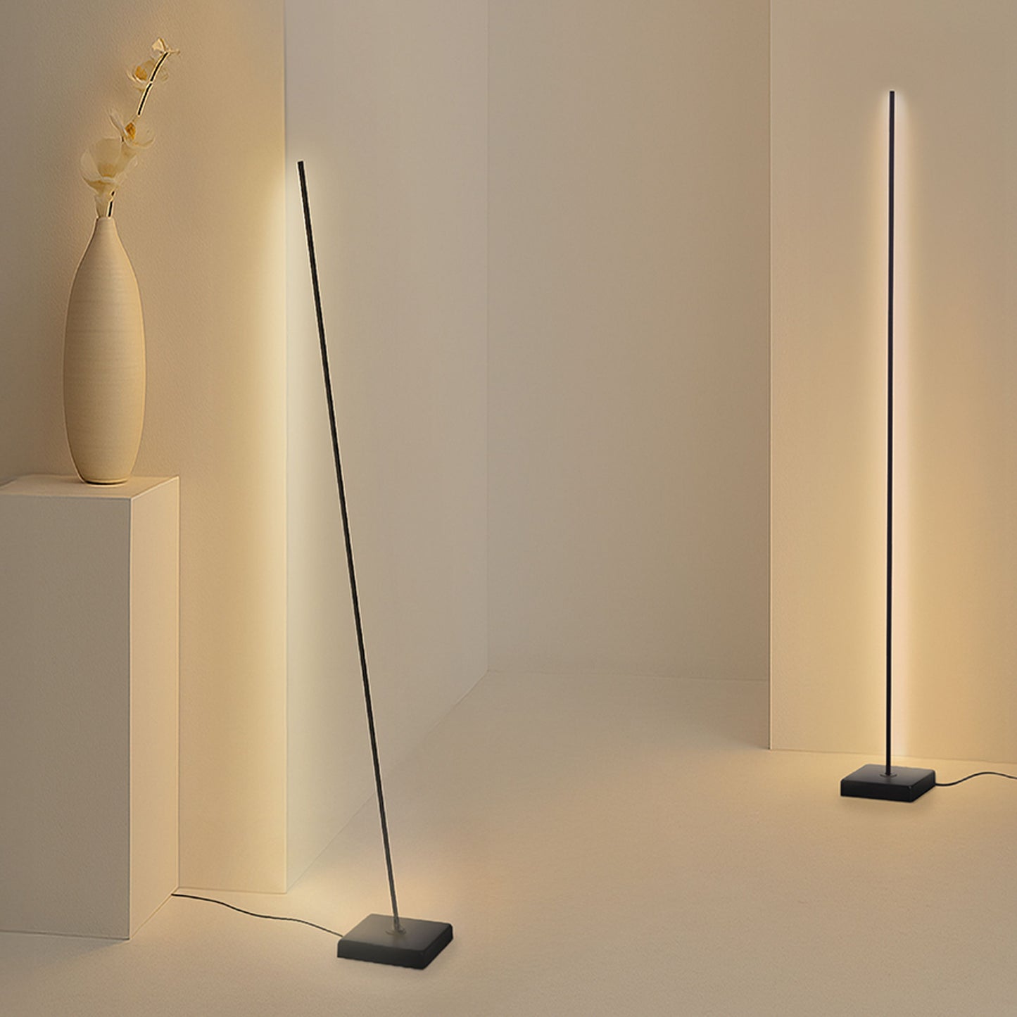 RENDL floor lamp ANEMONA 120 floor black 230V LED 15W 3000K R14184 2