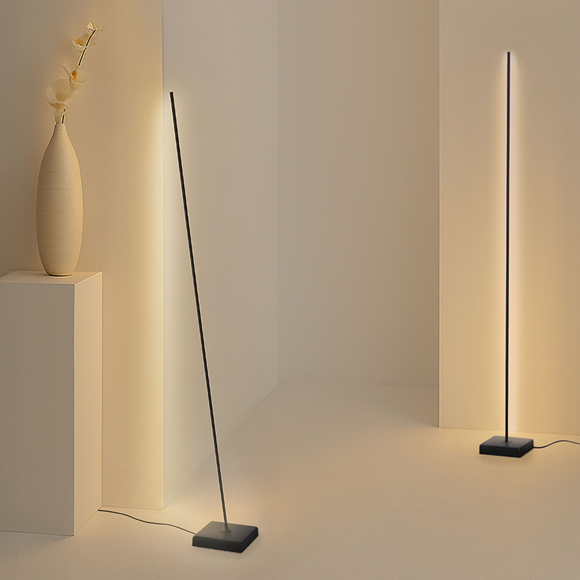 RENDL floor lamp ANEMONA 120 floor black 230V LED 15W 3000K R14184 2