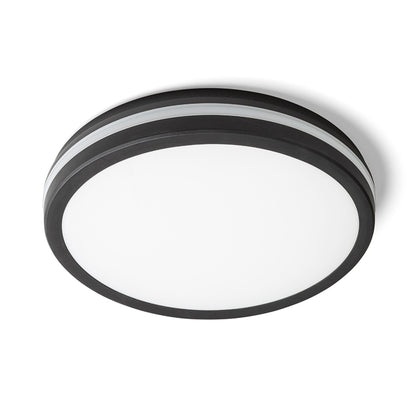 RENDL outdoor lamp SONO 40 surface mounted black plastic 230V LED 40W IP65  3000K 4000K 6000K R14300 2