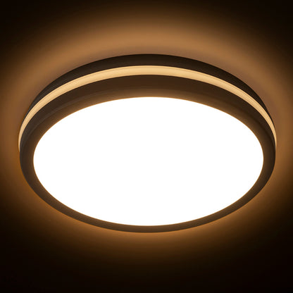 RENDL outdoor lamp SONO 40 surface mounted black plastic 230V LED 40W IP65  3000K 4000K 6000K R14300 4