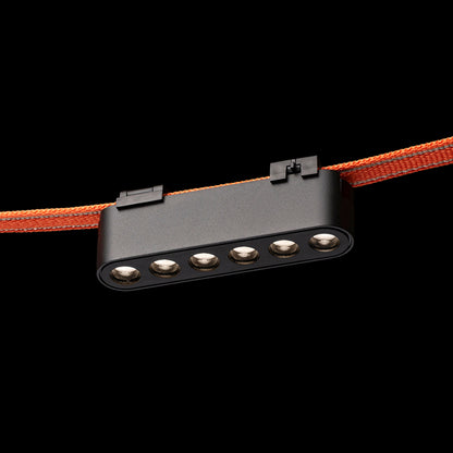RENDL Ultra-thin track system OXANA 11 for the VEGA/WAVE system black  24= LED 6W 24°  3000K 4000K 6500K R14323 9