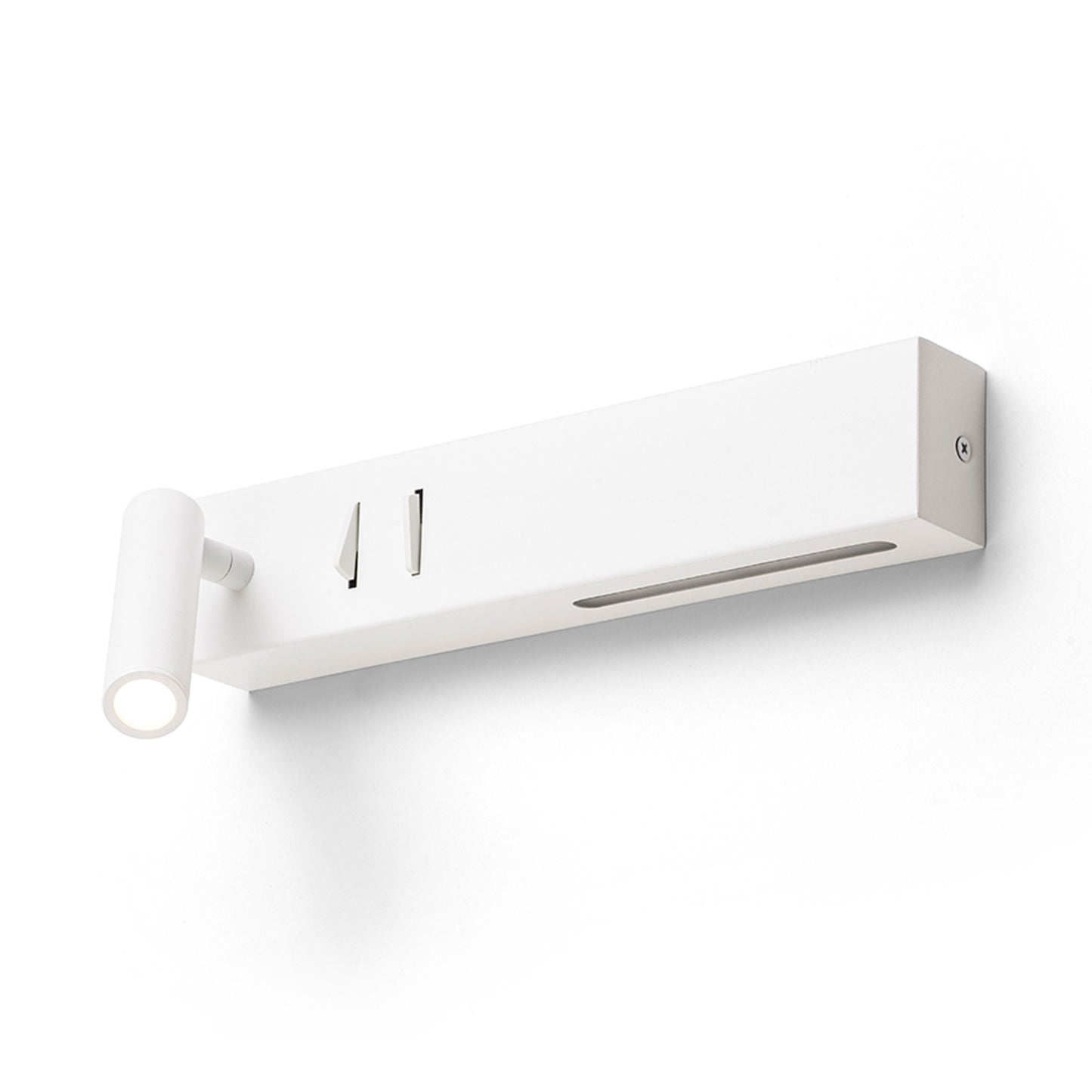 RENDL spotlight ODEON wall with backlighting white  230V LED 8+3W 30°  3000K R14523 13