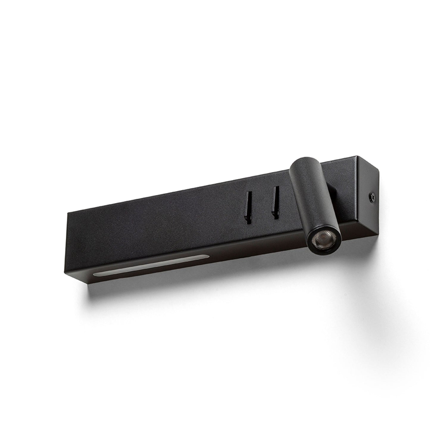 RENDL spotlight ODEON wall with backlighting black  230V LED 8+3W 30°  3000K R14524 8